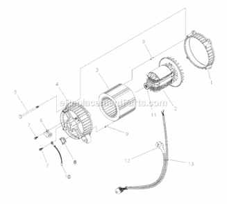 Alternator_200817 Diagram and Parts List for 030243-1  Briggs and Stratton Generator